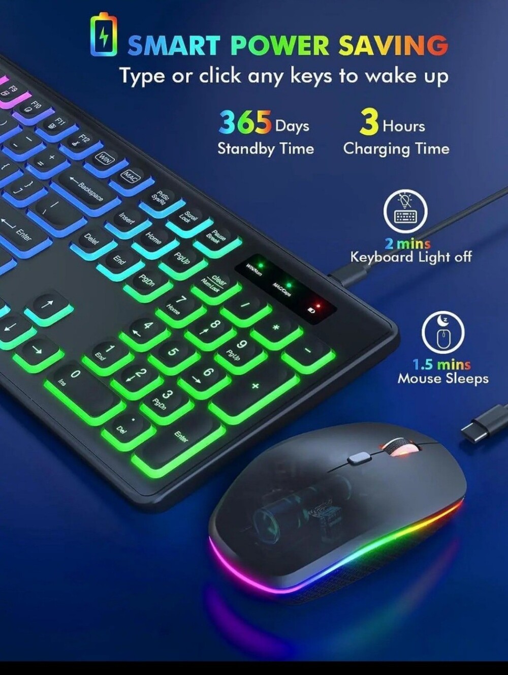 Computer Keyboard (RGB) - Picture 2 of 6